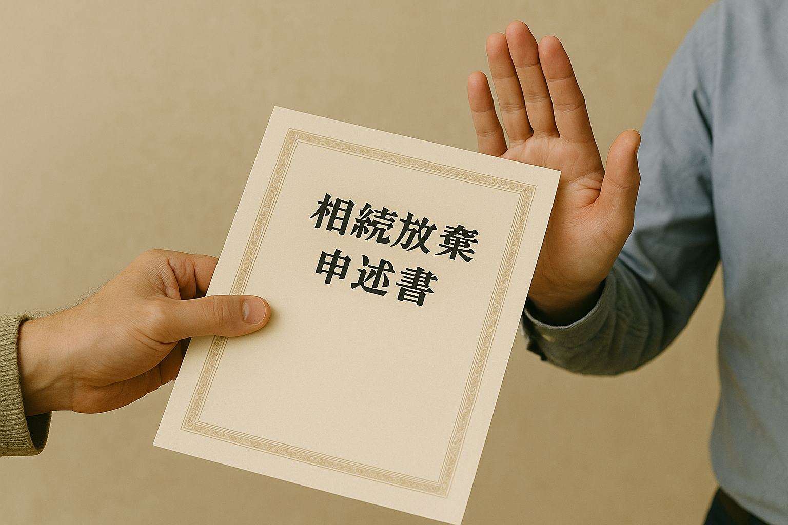 相続の基本!「単純承認」「限定承認」「相続放棄」とは